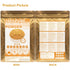Plant Gift 100% 100G/3.25oz Pure Brown Rice Powder Natural Brown Rice Flour, Great Flavor for Drinks | Adds Flavor