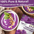 10oz Purple Sweet Potato Powder Premium Ube Powder & Natural Yam Color for Baking, Smoothies, Ice Cream & Desserts