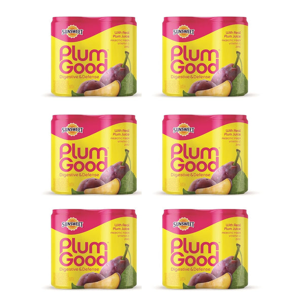 Sunsweet PlumGood Plum Juice Small Cans Canned Drink Made with Real Plum