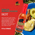 5 oz (1-Pack) Howler Monkey Sauce Hot - Panamanian Hot Sauce with Aji Chombo Pepper - Gluten-Free, No Carbs, Low Sodium