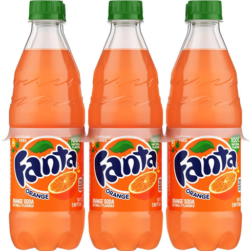 16.9 oz 12 Pack Fanta Orange Soda | Soft Drink | fl |