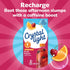 10 Packets Crystal Light Energy Boost Fruit Punch Drink Mix, ct On-the-Go