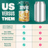 12 (Pack 6) Zevia Zero Calorie Soda, Cream Soda, Ounce Cans