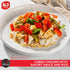 (1 Pack) KJ Poultry Kosher Ready Meals - Chicken Chow Mein, MRE Meat Meals Ready to Eat, Gluten Free, Halal, Prepared