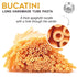 17.6 oz (500 Pack 1 Morelli Bucatini Pasta Noodles - Premium Organic Italian Pasta from Italy - Handcrafted, Family