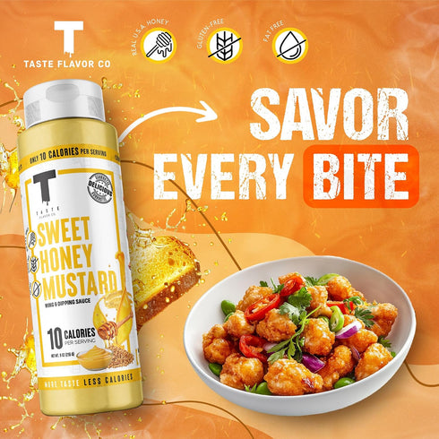 (5 Pack, Taste Flavor Co. Grilling, Dipping Sauce and Marinade, Great Tasting, Low-Calorie Sauces, Keto Friendly, No