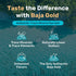 Recommended 1 lb. 300+ Baja Gold Signature Mineral Sea Salt - by Gary Brecka - Authentic Fine Grind Salt for Cooking