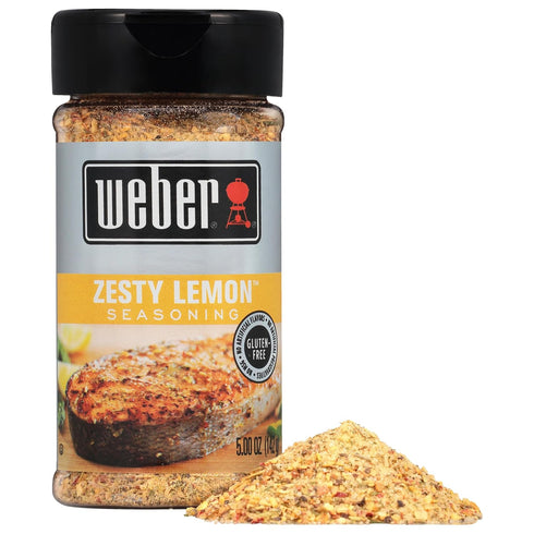 5 oz (Pack 6) Weber Zesty Lemon Seasoning