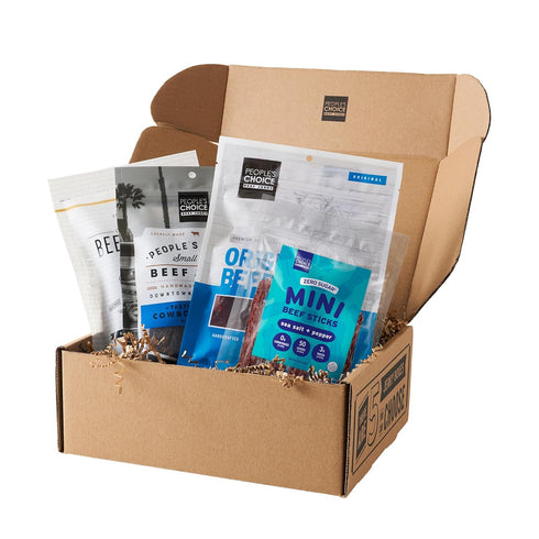Peoples Choice Beef Jerky Box Simple & Savory Classic Set Gifts for