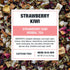 25 2.5 oz Tiesta Tea - Strawberry Kiwi Herbal Tea, Loose Leaf, Strawberry Hibiscus Kiwi Fruit Tea, Premium