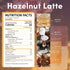 14 7.9 Teeccino Organic Instant Hazelnut Herbal Latte Servings Creamy Oat & Coconut Latte Plus MCT Oil with Buttery