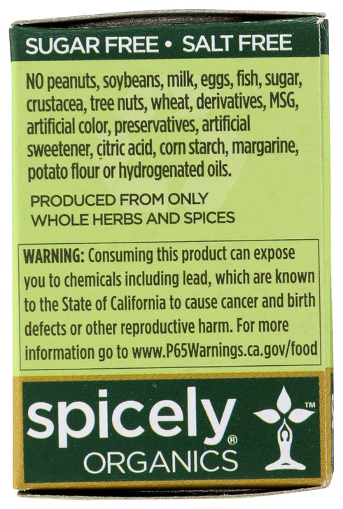 Spicely Organic Cajun Seasoning - Compact
