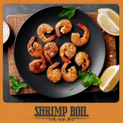 6.87oz (195g) Fresh Finest Shrimp Boil Seafood Seasoning - - Coastal, Authentic, Kosher, All-Natural, Non-GMO
