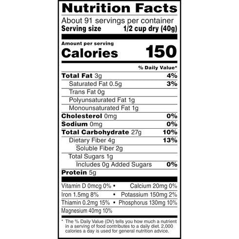 64oz 90 4 (Pack 2) Quaker Old Fashioned Rolled Oats, Non GMO Project Verified, Two Bags in Box, Servings, Pound