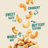 2oz Packs (5 Count) IChoose Black Pepper Sea Salt Cashews, Individual Snack Bold Cracked Pepper Roasted Cashews