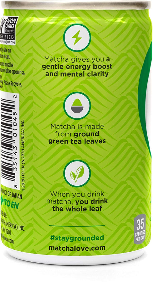 5.2 (Pack 20) Matcha Love Green Tea Sweetened Energy Shots, Ounce