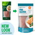 Amazon Fresh Frozen, 1 Lb Brand, Wild Caught Pink Salmon Skinless Fillet Portions, Sustainably Sourced, Phosphate Free