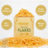 (2.47 oz) Falksalt - Citron Lemon Sea Salt Flakes, Handcrafted, Kosher, and All Natural Finishing Salt