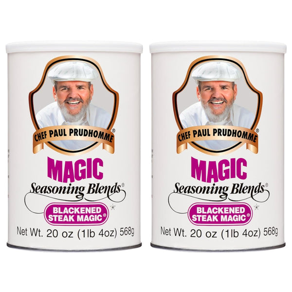 Chef Paul Magic Seasoning Blends Blackened Steak Magic | Bold Flavor for