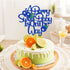 Blueberry-Themed Baby Shower Cake Topper - A Berry Sweet Baby is on the Way