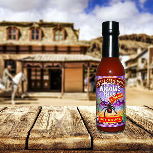 Desert Creatures Habanero Hot Sauce - Black Widow's Kiss Extra Hot