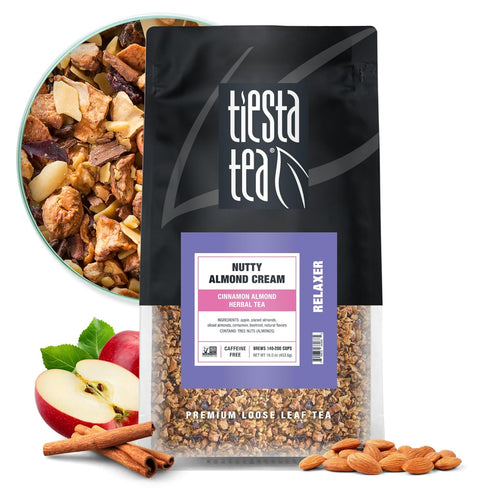 Tiesta Tea - Nutty Almond Cream, Premium Loose Leaf, Cinnamon Almond Herbal