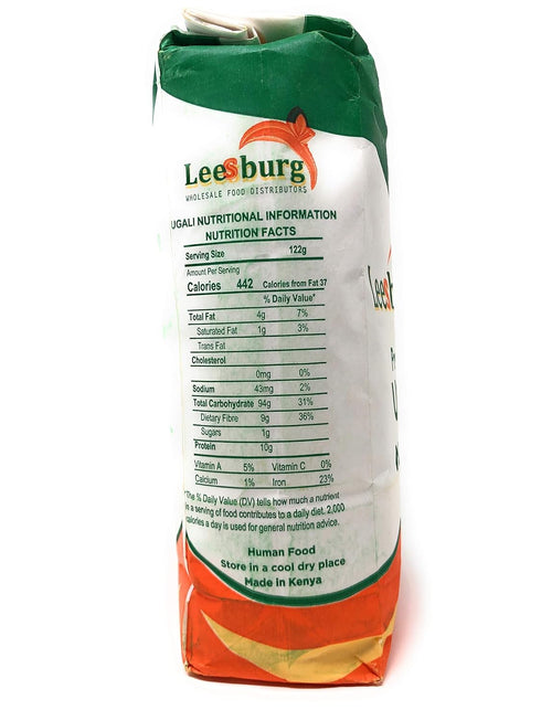 Leesburg 2kg 4.4 lbs Premium Ugali Maize Meal or from Kenya