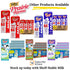 Prairie Farms Dairy 1 (4 Pack) Prairie Farms Whole Milk, Shelf Stable, Boxed & Ultra Pasteurized (UHT), Vitamin D White