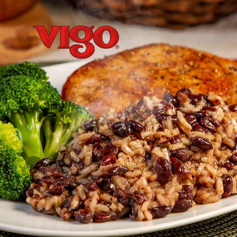 Vigo Authentic Black Beans & Rice, Low Fat, 8oz, Pack of 1