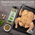5.5 oz (156 Fasori Oregano Whole Leaves g) Premium Dried Oregano, Aromatic Mediterranean Herb for Italian Cooking