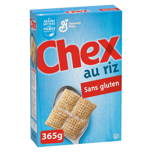 365g/12.8oz, Chex Gluten Free Rice Cereal, (Imported from Canada)