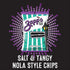 (2 oz 25 Count), Zapps New Orleans Kettle-Style Potato Chips Salt and Vinegar Flavor Bags, Crunchy Chips with a Spicy