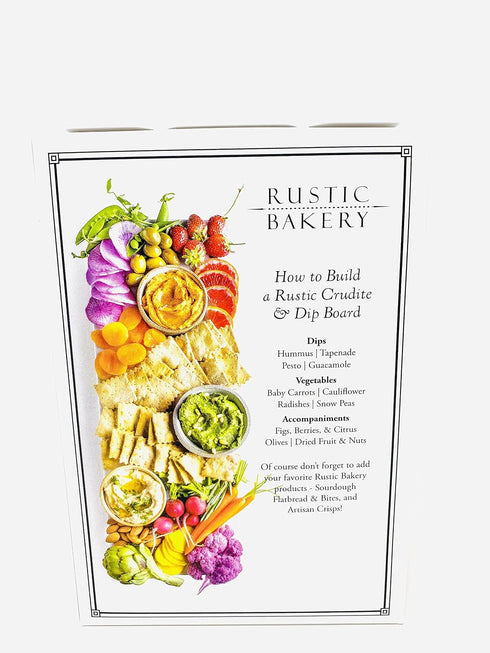 Generic 2 4oz Pack Rustic Bakery Organic Flatbread Bites Rosemary and Olive Oil with Kokobunch Kit