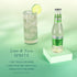 6.8 oz Pack 4 Fever-Tree Sparkling Lime & Yuzu Premium Soda Mixer for Cocktails and Mocktails, fl Bottles, of Naturally