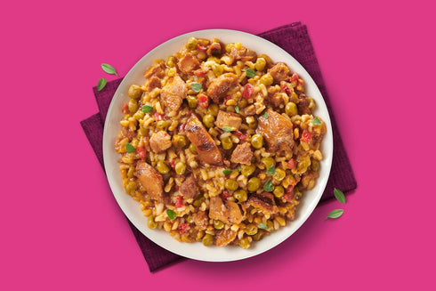 6 Pack (6/9.9 oz K12 Miss Olives Chicken Tikka Masala & Rice Meal, Trays) Heat & Serve Microwave Meals Compliant