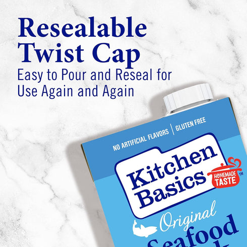 32 oz Kitchen Basics Original Seafood Stock, fl
