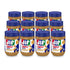 Jif Simply Crunchy Peanut Butter Spread, Unsweetened, 15-Ounce Jar (Pack of 12)