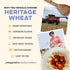 5 lbs Sunrise Flour Mill USDA Organic Heritage Pasta Flour - | Milled from Hard Red Wheat | Easier to Digest with Less