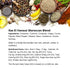 Ras El Hanout by Spice + Leaf, Premium Moroccan Spice Blend, Vegan, Kosher, Salt Free, Preservative Free