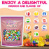 16 oz, Fruit Crunch Tropical Freeze-Dried Candy, Tropical Fruit Flavors, Large Pouch, Ideal Gift Snack Treat