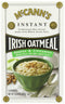 McCANN'S Instant Irish Oatmeal, Apple & Cinnamon, 12.3-Ounce Boxes (Pack of 6)