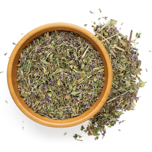 (48 (Pack 1)) NY Spice Shop Pennyroyal Herb - Cut and Sifted Leaves - Dried Mentha Pulegium Leaffor Culinary and Herbal