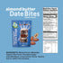5.25oz (2 Pack) Heaven & Earth Gluten Free Chocolate Covered Almond Butter Date Bite Truffles with Coconut Flakes Dairy