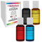 U.S. Cake Supply Airbrush Cake Color Set - 4 Most Popular Colors in 0.7 fl. oz. Bottles