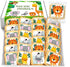 Safari Animal Cookies Theme Individually Wrapped themed Party Favors Baby Shower 24