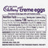 12 Pack Pack, 3.8 oz. Mini Chocolate Creme Easter Eggs Milk Chocolate Cream Filled Treats, Individually Foil Wrapped