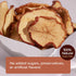 2.5 OZ (71 100% Premium Dried Apple Slices Dehydrated Apples g) - Natural Gluten Free Fruit Snacks Made in US Dried