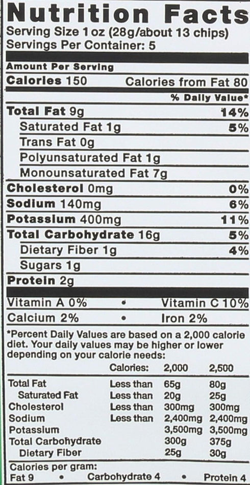 5 oz Kettle Foods Chip Potato Sour Cream & Onion