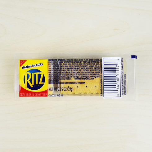 Handi-Snacks Packs, 12 Packs RITZ Crackers 'N Cheesy Dip Snack Snack