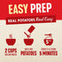 100% 4 4.6 (Pack 10) Idahoan Buttery Homestyle +Protein Mashed Potatoes, Naturally Gluten-Free, Real Idaho Potatoes